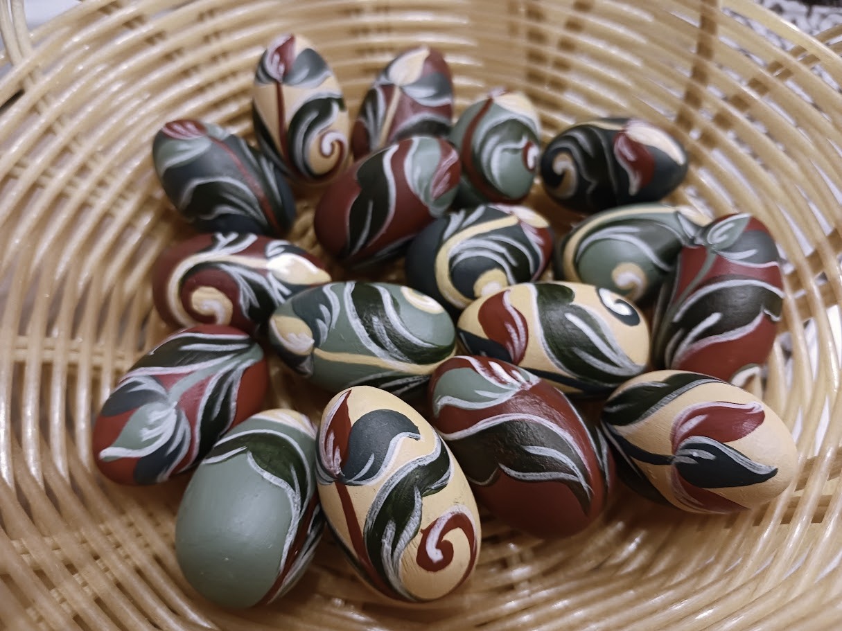 Festett mini fa tojások kórósi tulipánnal